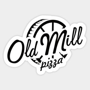 Old Mill Pizza Arkansas Sticker